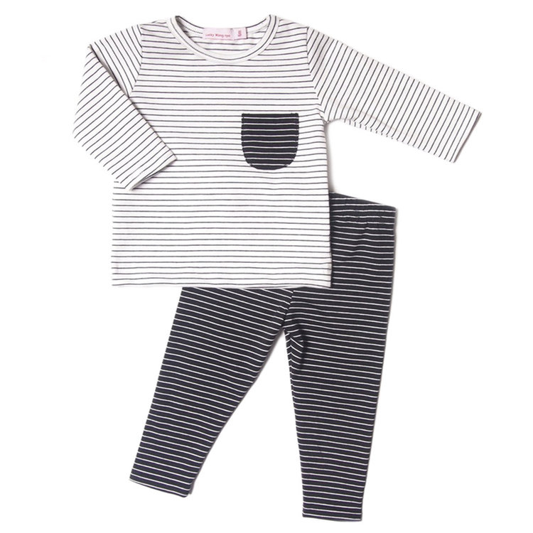 Lucky Wang Stripes White Playset