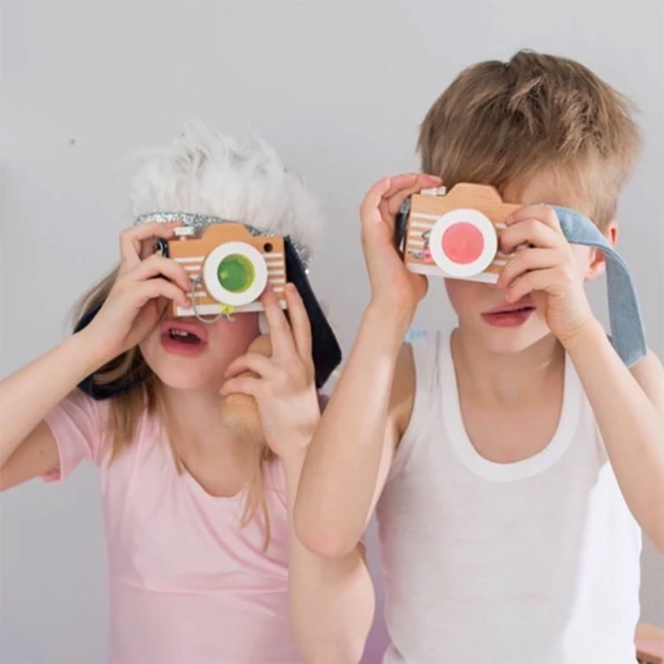 Kiko+ & gg* Kiko+ & gg* Kaleidoscope Play Camera Pink Lens