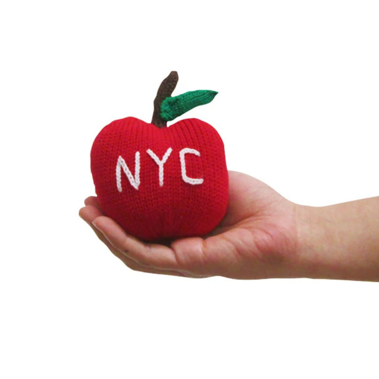 Estella nyc Big Apple Rattle