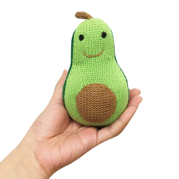 Estella nyc Avocado Rattle