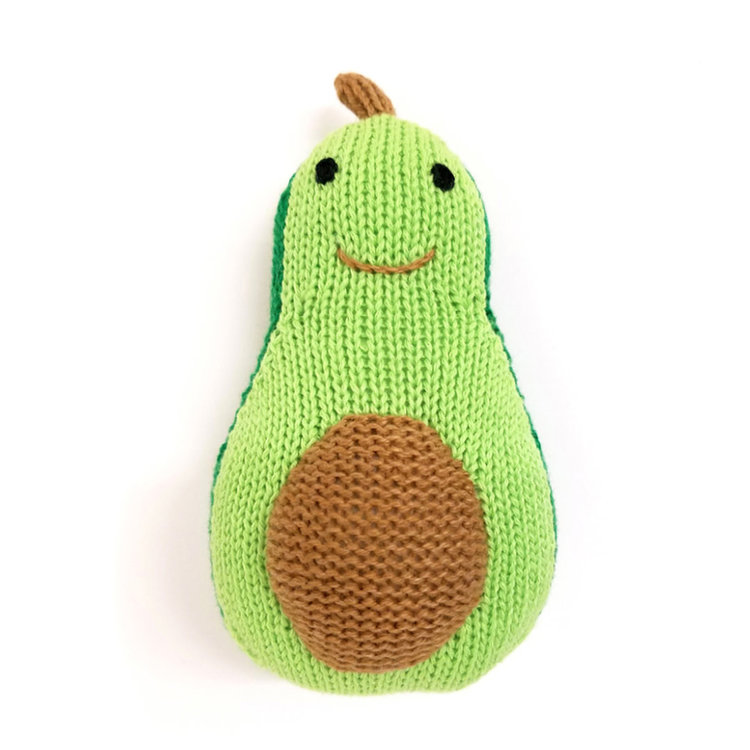Estella nyc Avocado Rattle