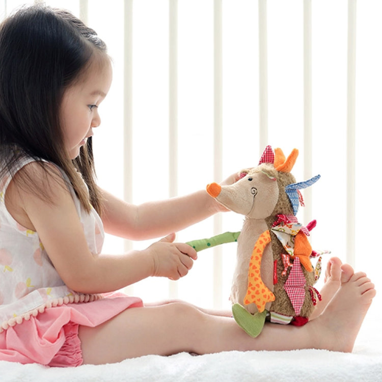 sigikid Patchwork Hedgehog Plush Toy