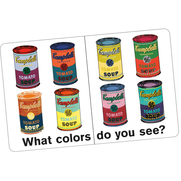 What Colors Do You See?  Andy Warhol