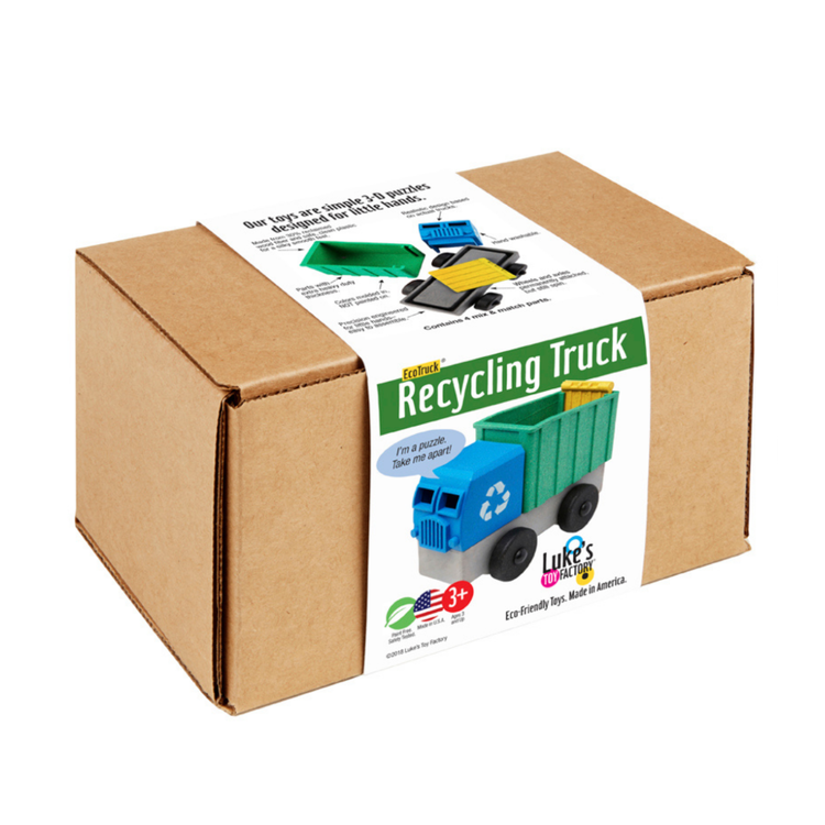 Luke's Toy Factory Recycling Truck