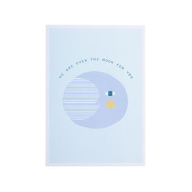 Donna Wilson Over The Moon Card