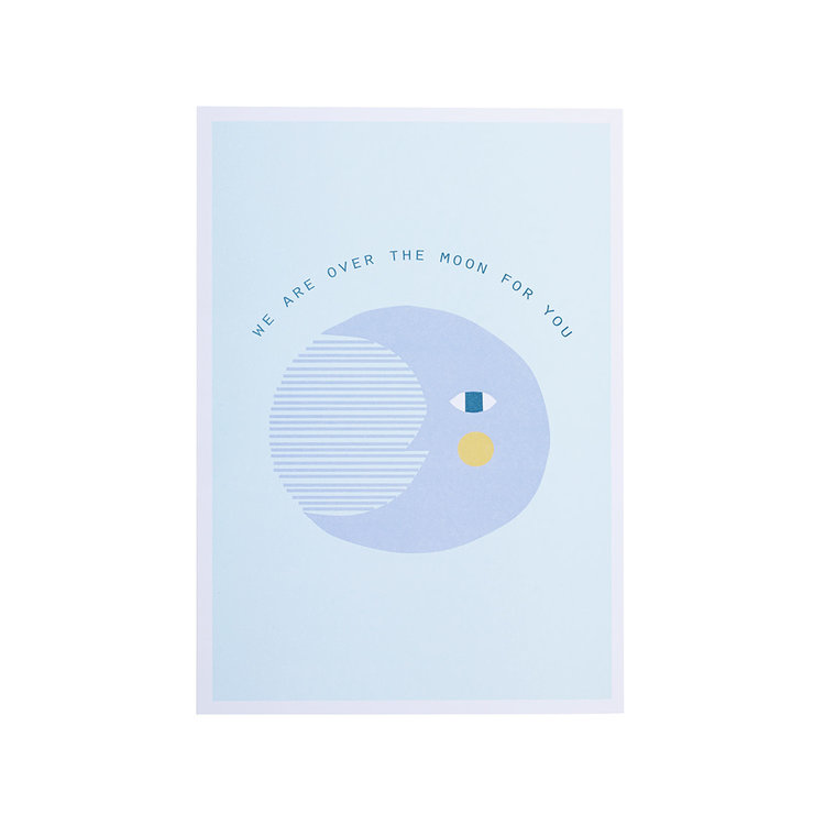 Donna Wilson Over The Moon Card