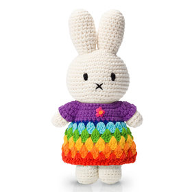 Just Dutch US Miffy Rainbow Dress Purple