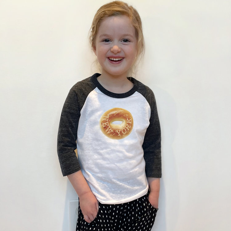 Lucky Wang Bagel Raglan wht/onyx