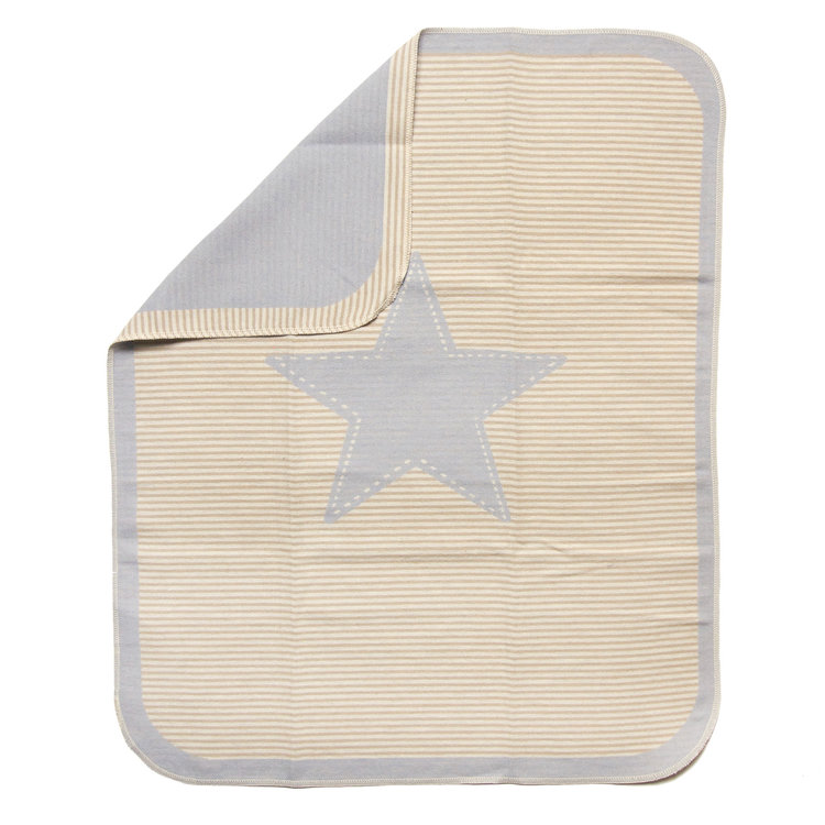 David Fussenegger Juwel Blanket Stripes Star lt. Blue
