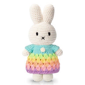 Just Dutch US Miffy Rainbow Dress Pastel Blue