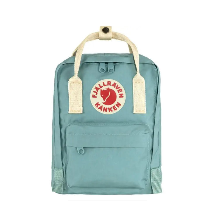 Fjallraven Mini Kanken Backpack Sky Blue- Light Oak