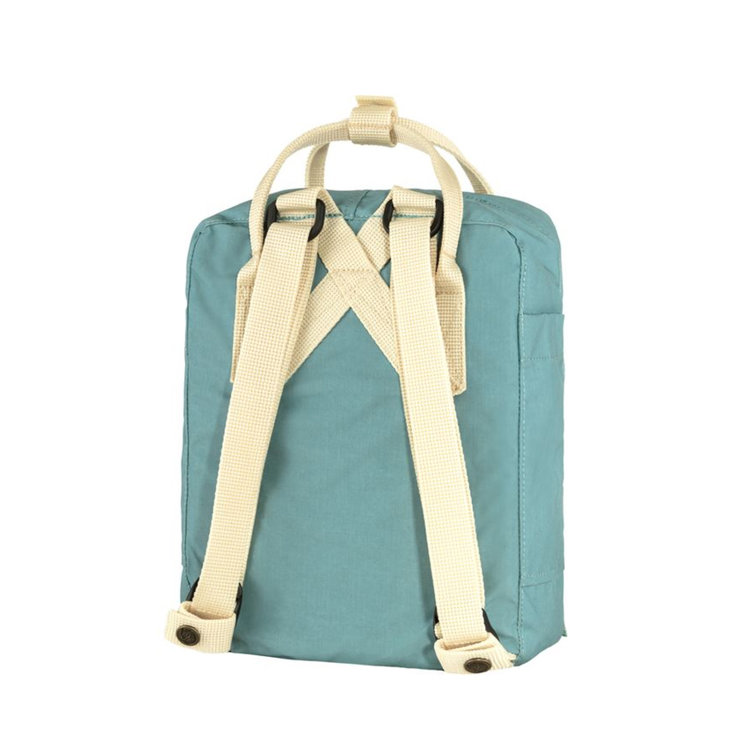 Fjallraven Mini Kanken Backpack Sky Blue- Light Oak