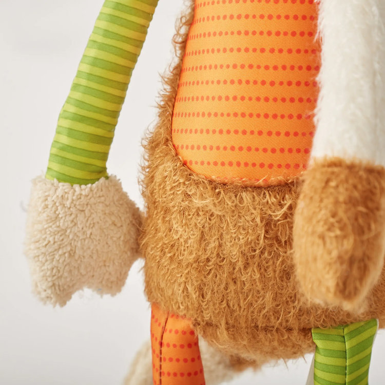 sigikid Patchwork Striped Fox Plush Toy