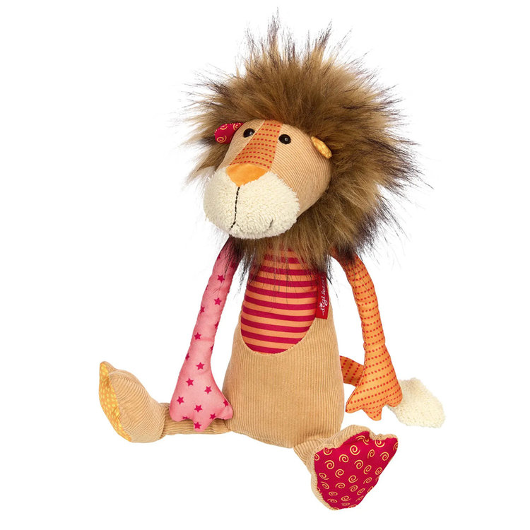 sigikid Patchwork Lion Plush Toy