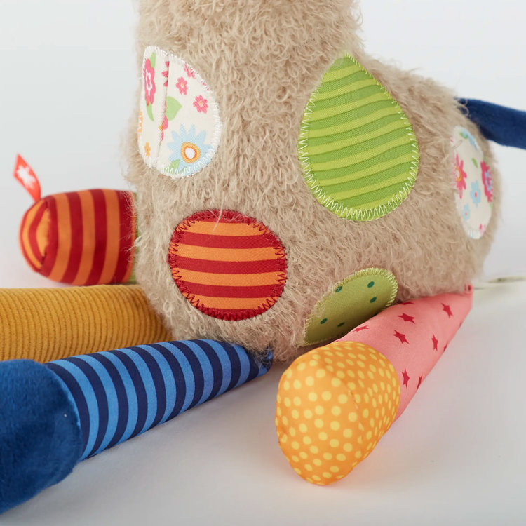 sigikid Patchwork Giraffe Plush Toy