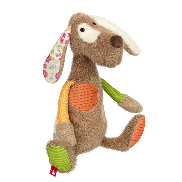 sigikid Patchwork Dog Plush Toy