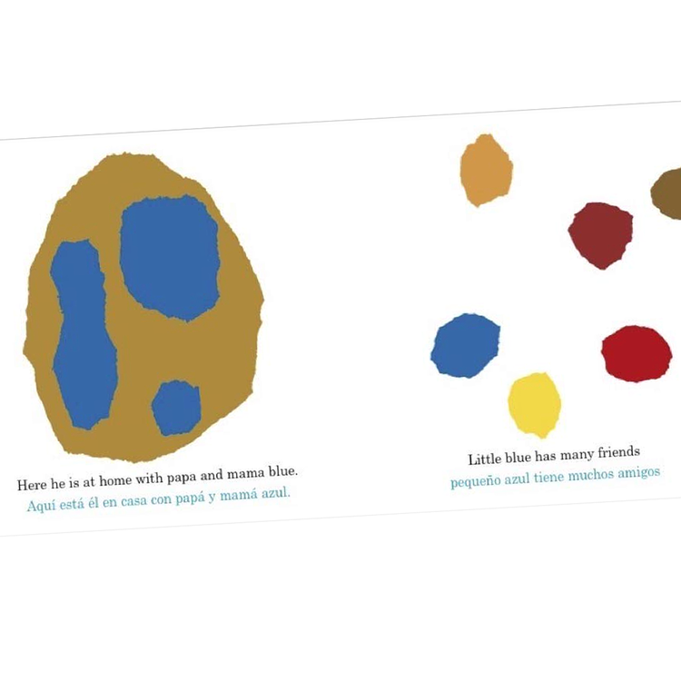 Pequeño Azul y Pequeño Amarillo (Little Blue and Little Yellow)