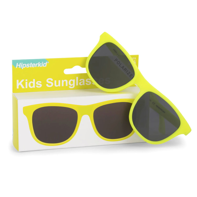 Hipsterkid Sunglasses Kids 0-2 yrs. Neon Yellow