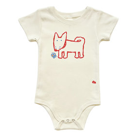 Lucky Wang Dog Organic Onesie