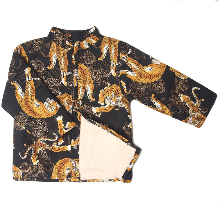 Lucky Wang Golden Tigers Black Republic Jacket