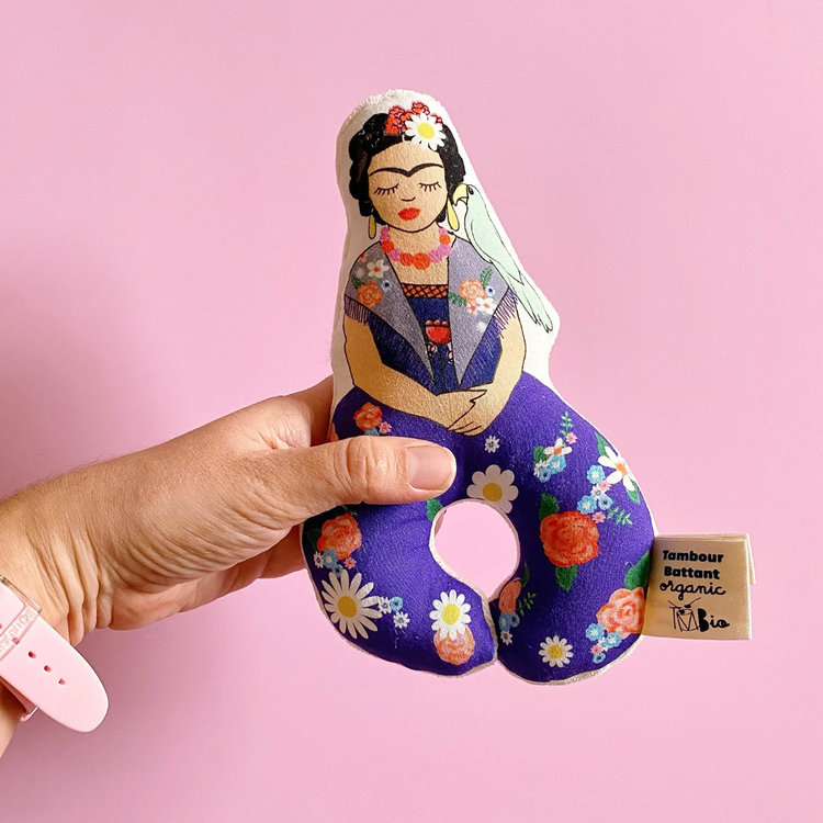 Frida Flowers Baby Rattle #2