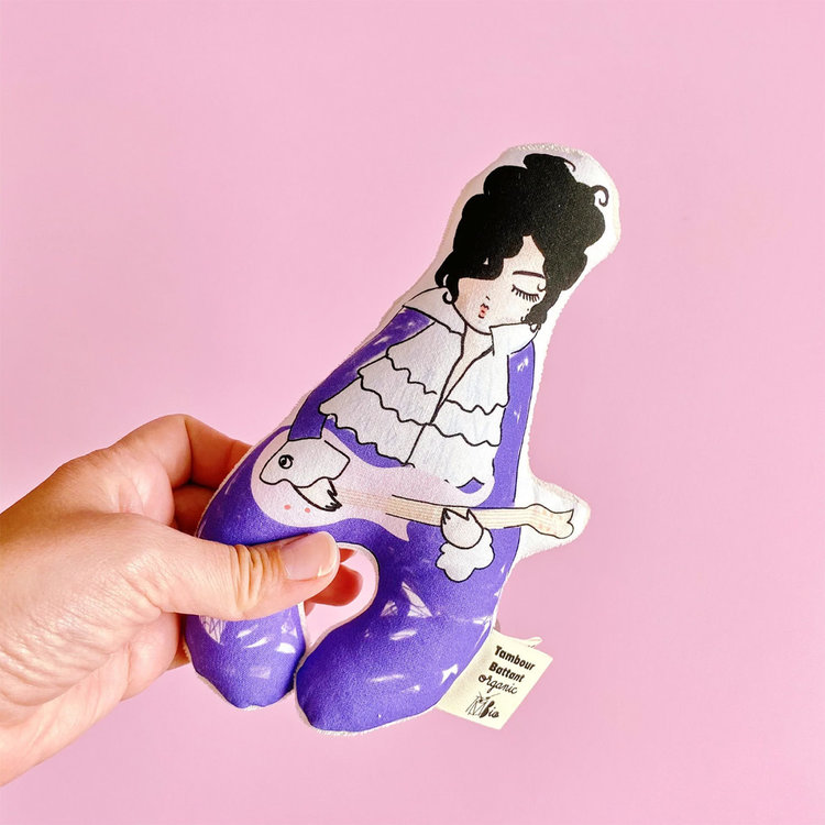 Mr. Purple Rain Baby Rattle