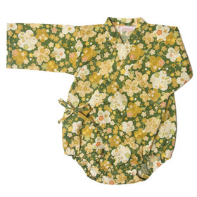 Lucky Wang Kimono One Piece Sakura Green