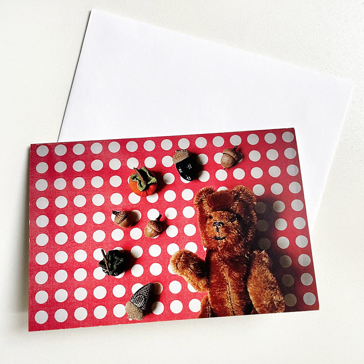 Lucky Wang Kuma Bear Card