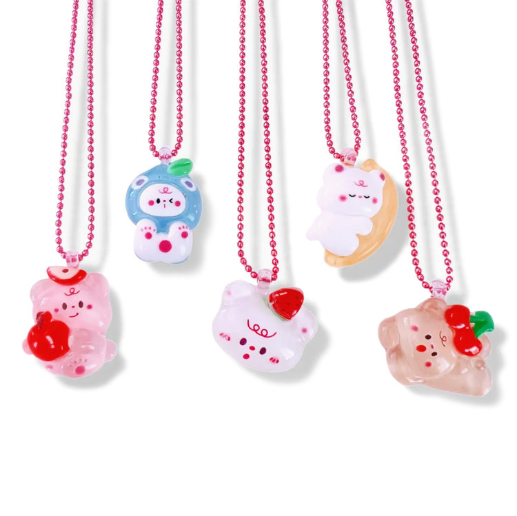 Pop Cutie Pop Cutie Beary Kids Necklace 6yrs..+