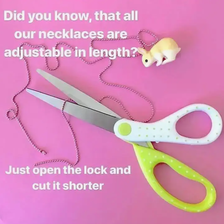 Pop Cutie Pop Cutie Beary Kids Necklace 6yrs..+