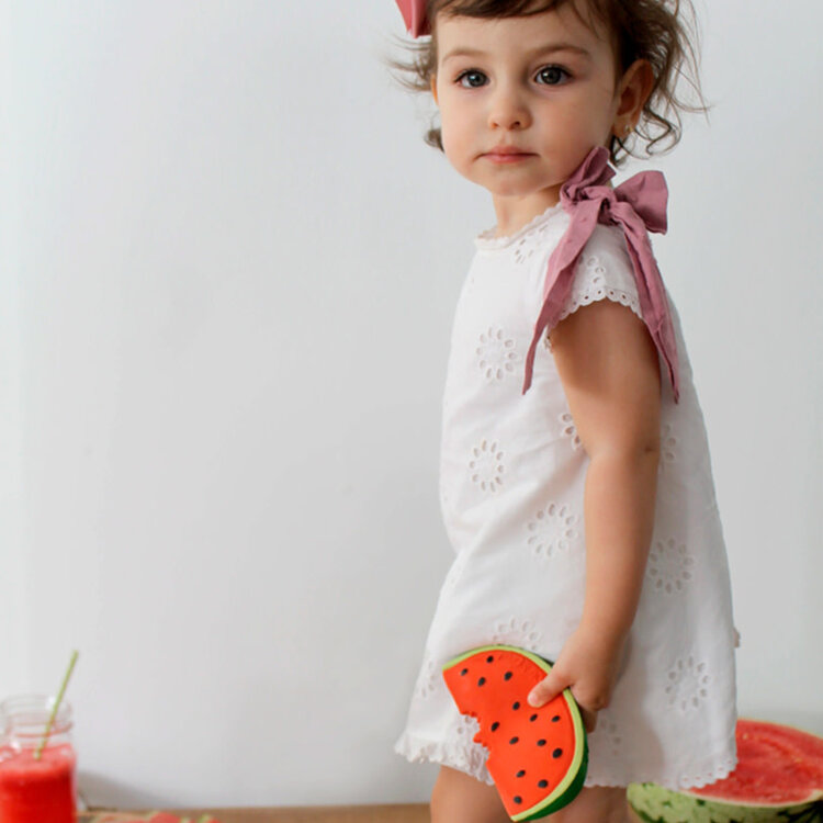 Wally Watermelon Natural Rubber Teether Toy