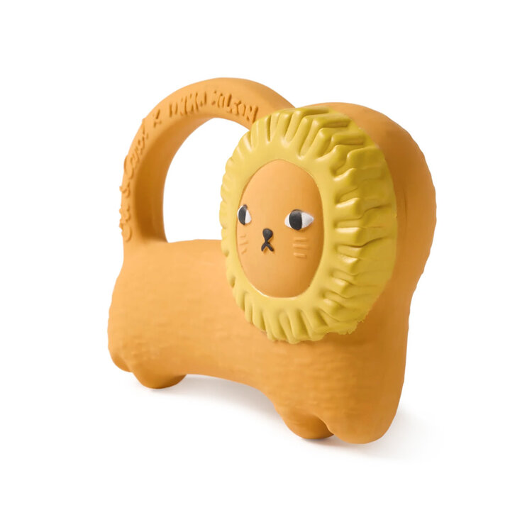 Richie Lion Natural Rubber Teether Toy