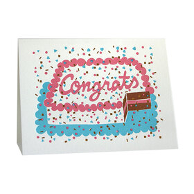 Congrats Sheet Cake