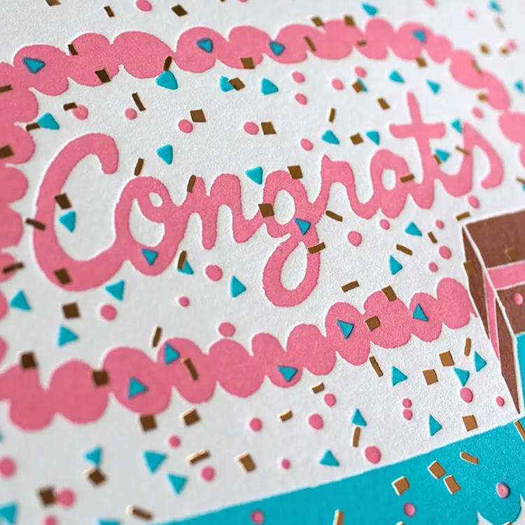 Congrats Sheet Cake