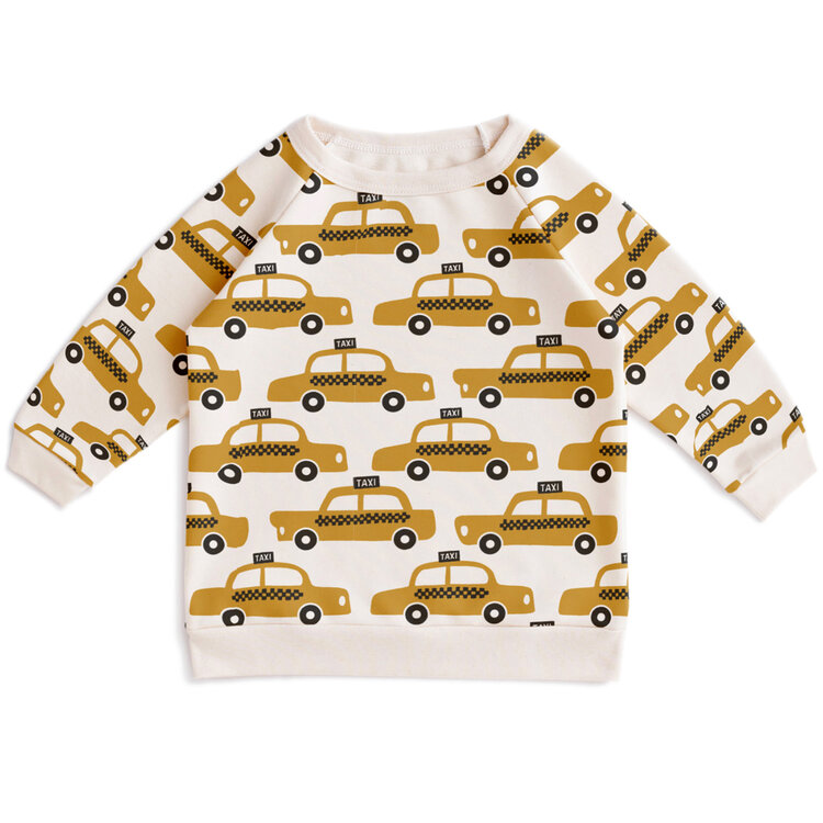 Winter Water Factory Yellow Taxis Sweatshirt