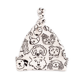 Winter Water Factory Dogs Knotted Beanie