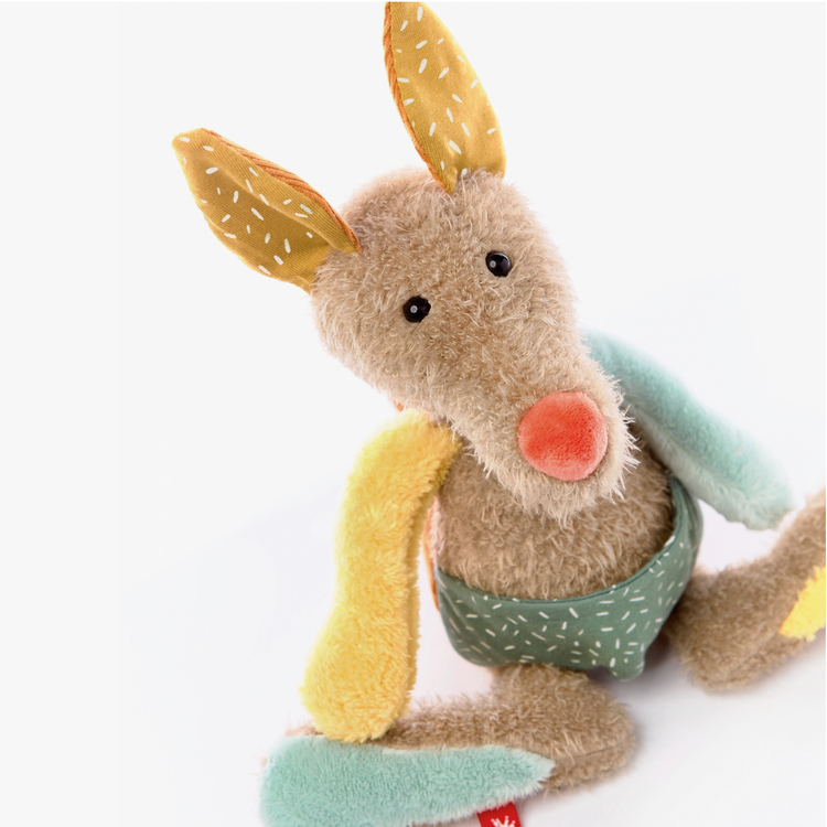 sigikid Patchwork Kangaroo Plush Toy