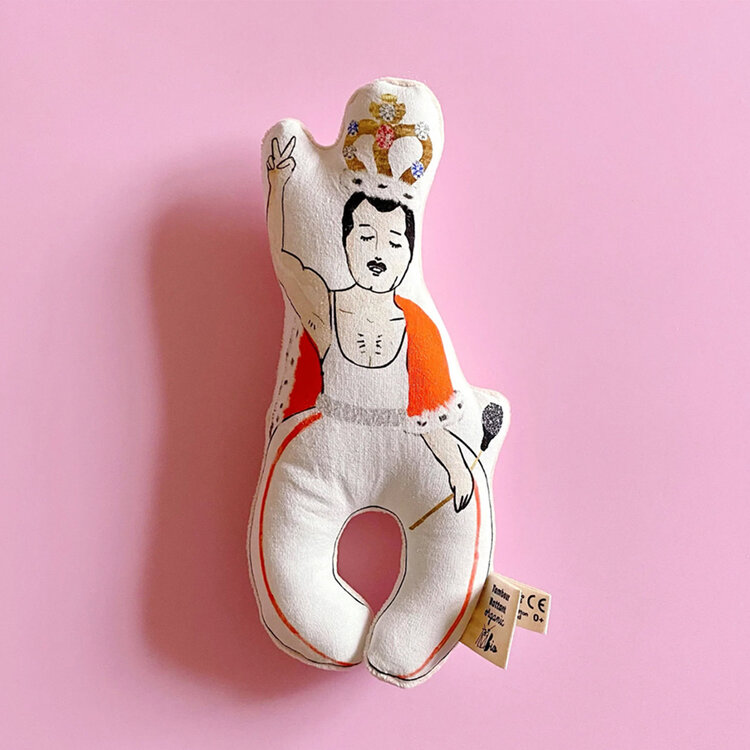 Freddie Champion Baby Rattle