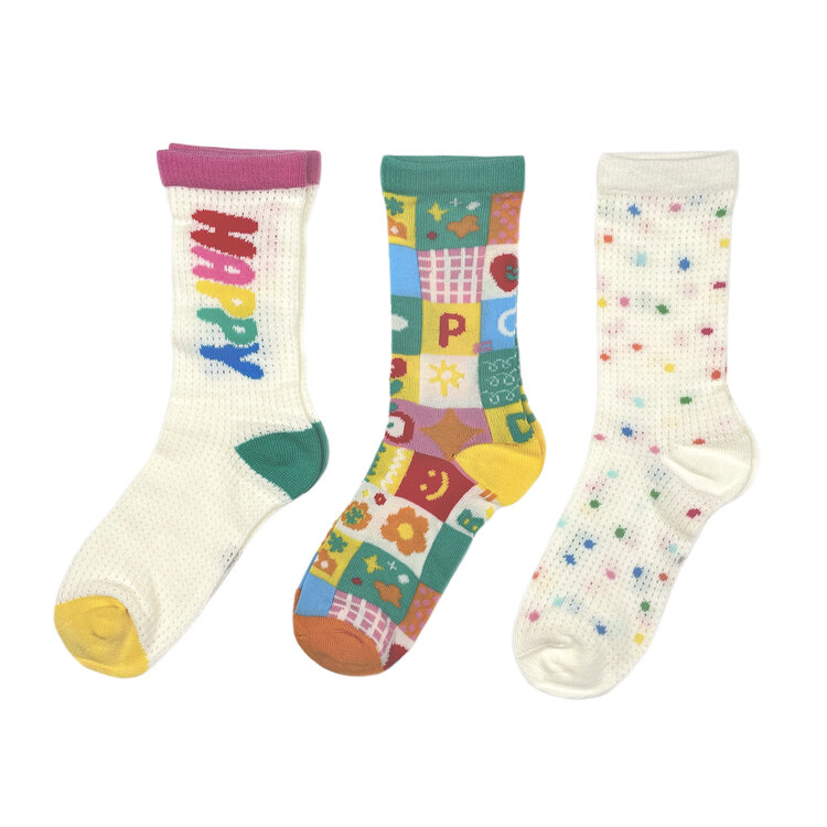 Variis Ltd. Bright Colors Socks 3/pk