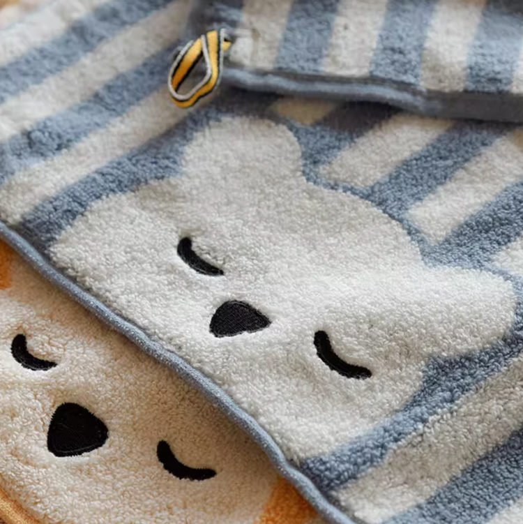 Variis Ltd. Bear Stripe Washcloth 2/pk