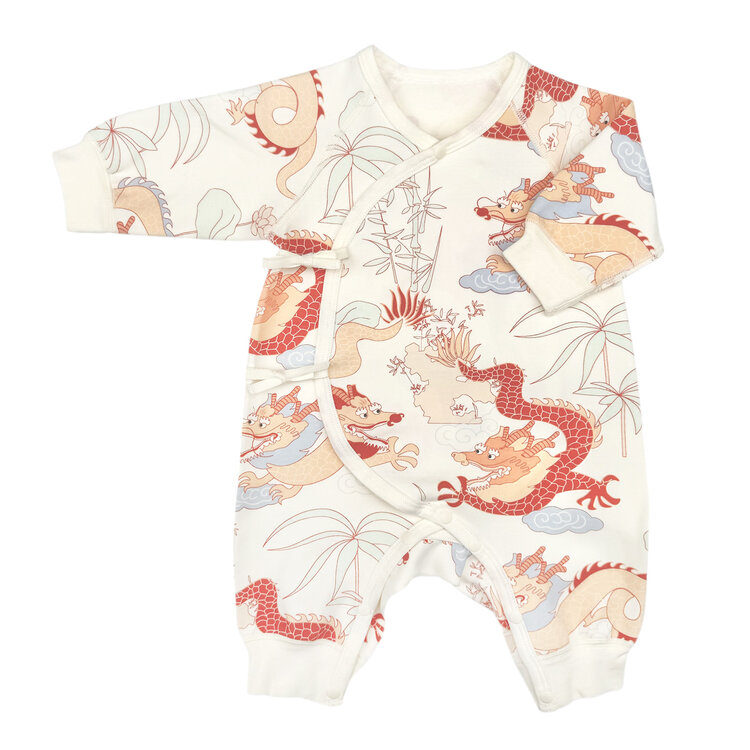 Kizzu Club Dragon Lotus Romper