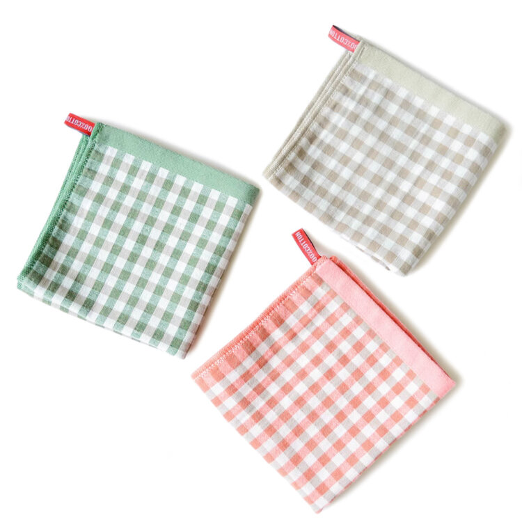 Variis Ltd. Small Chx Washcloth Towel 13" SQ. 3/Pk