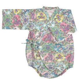 Lucky Wang Kimono One Piece Pastel Dragon Shisa