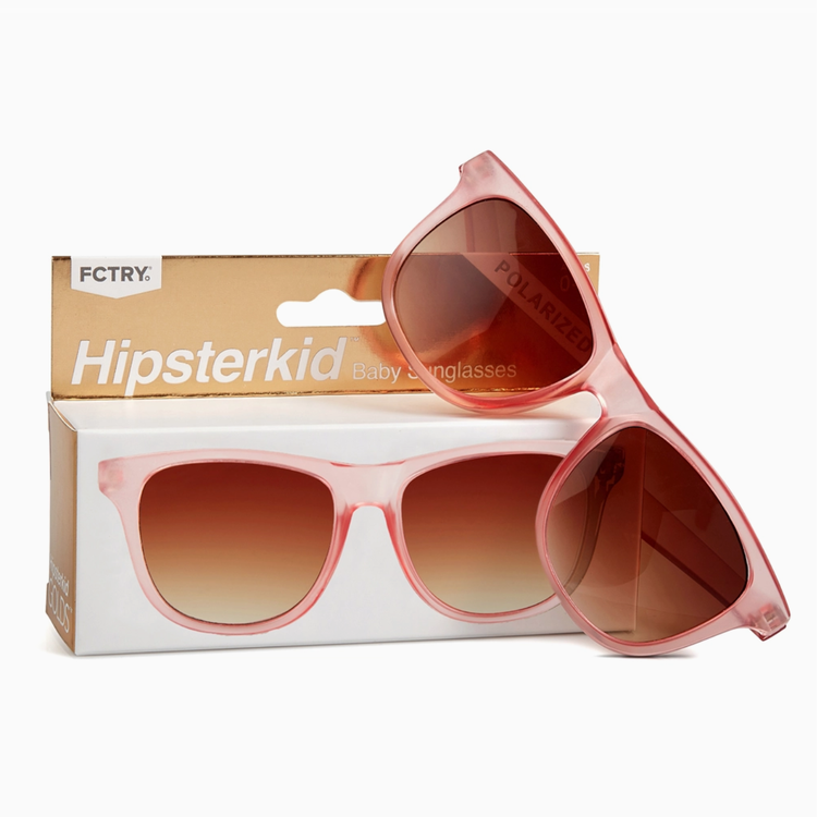 Hipsterkid Extra Fancy Sunglasses - Rosé 3-6yrs.