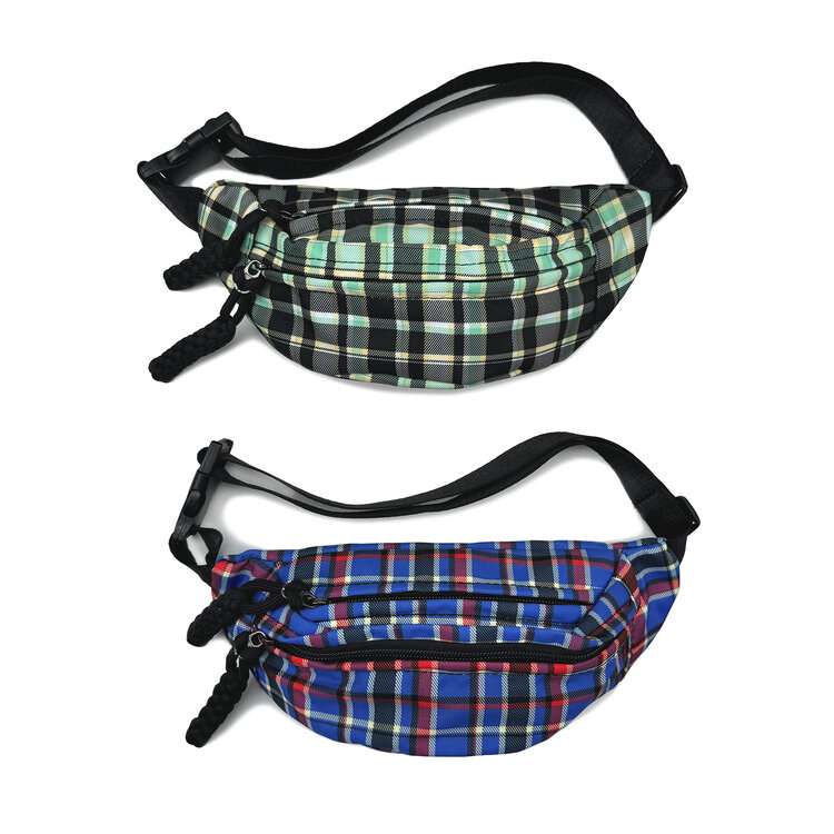 Variis Ltd. Plaid Crossbody Bag