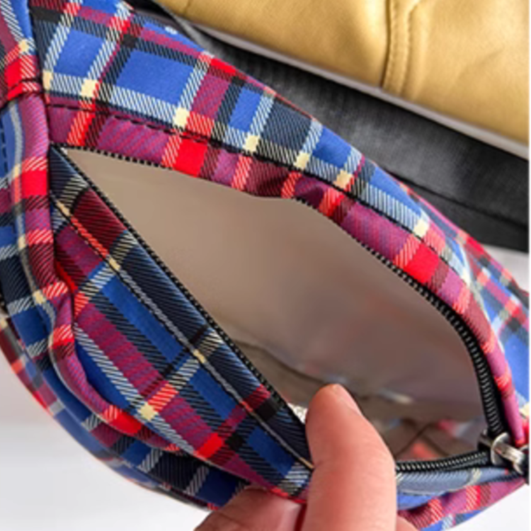 Variis Ltd. Plaid Crossbody Bag