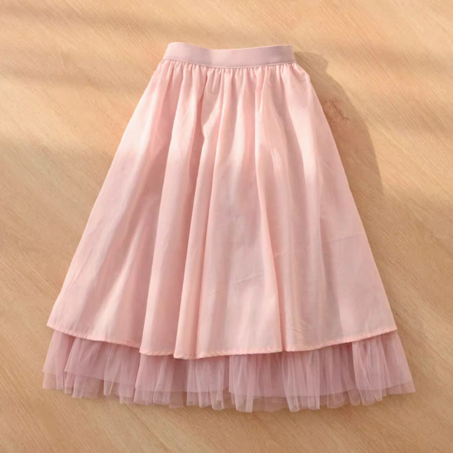 Treat ürself fluffy rose volume skirt Treat ürself fluffy rose volume skirt