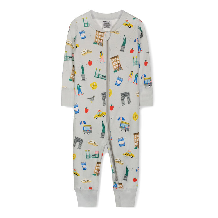 Good Night NYC Baby Jumpsuit