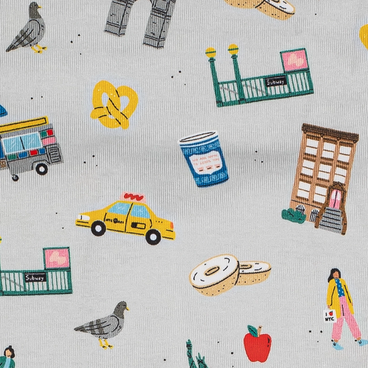 Good Night NYC Baby Jumpsuit