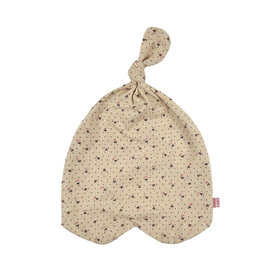 Lucky Wang LW Beanie Swiss Dots Floral